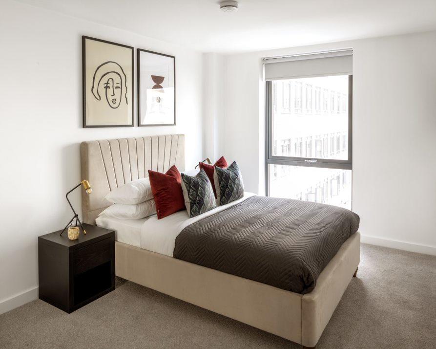 Apartments to Rent by JLL at Landrow Place, Birmingham, B3, bedroom