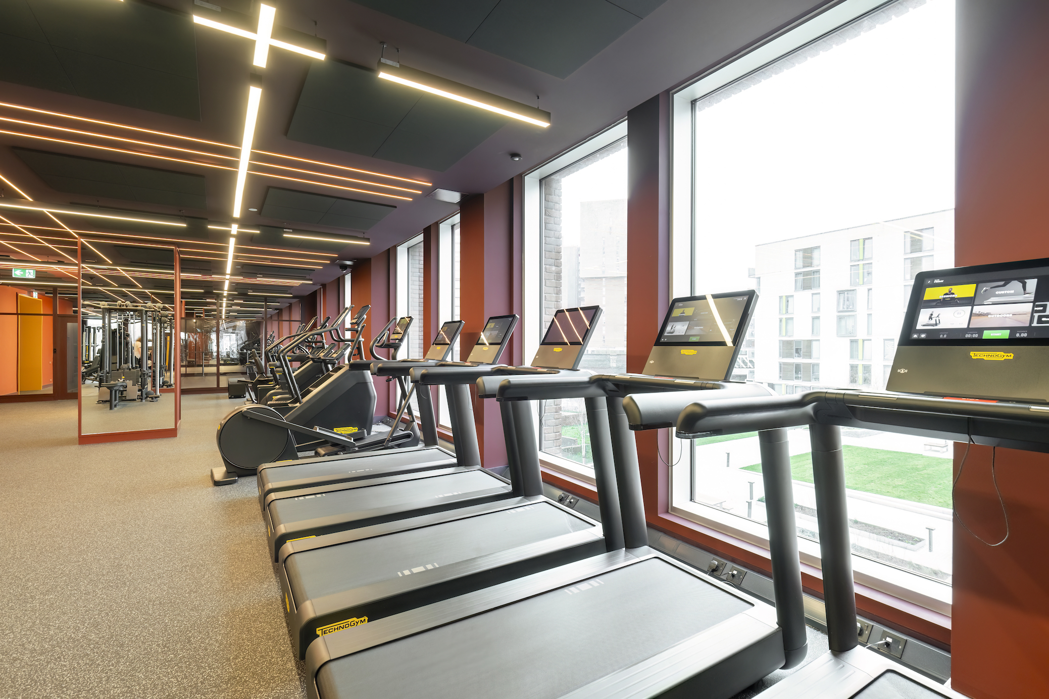 Apartments to Rent by Cortland in Cortland at Colliers Yard, Salford, M3, fitness suite