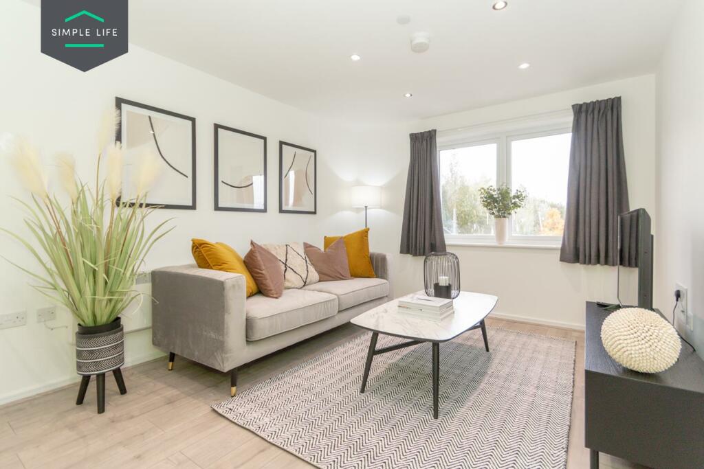 Apartments to Rent by Simple Life, The Crabtree, 1 bedroom apartment, living area