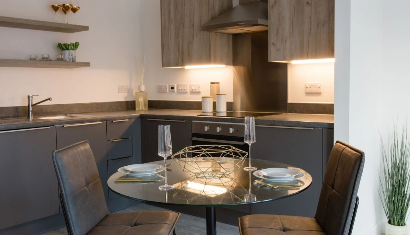 Apartment-Allsop-Vox-Manchester-Interior-Kitchen-Dining-Area