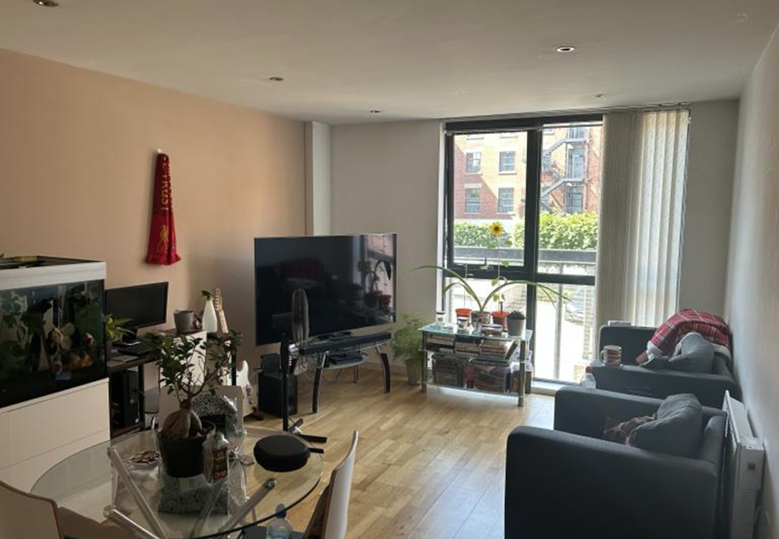 Apartments to Rent by Northern Group at Flint Glass Wharf, Manchester, M4, living dining area