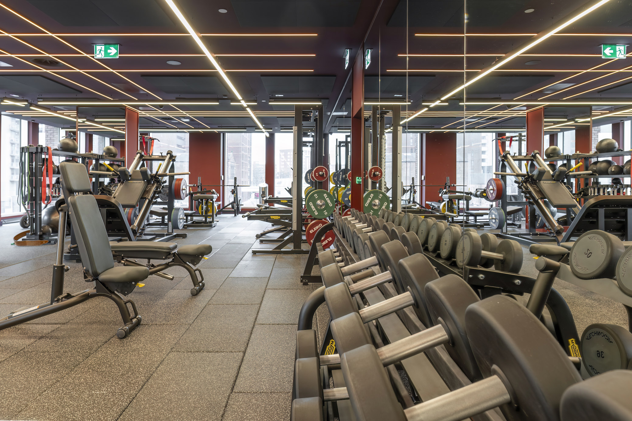 Apartments to Rent by Cortland in Cortland at Colliers Yard, Salford, M3, fitness suite