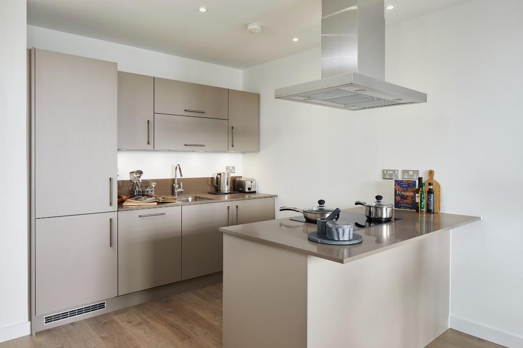 Apartments to Rent by Savills at The Highline, Tower Hamlets, E14, kitchen