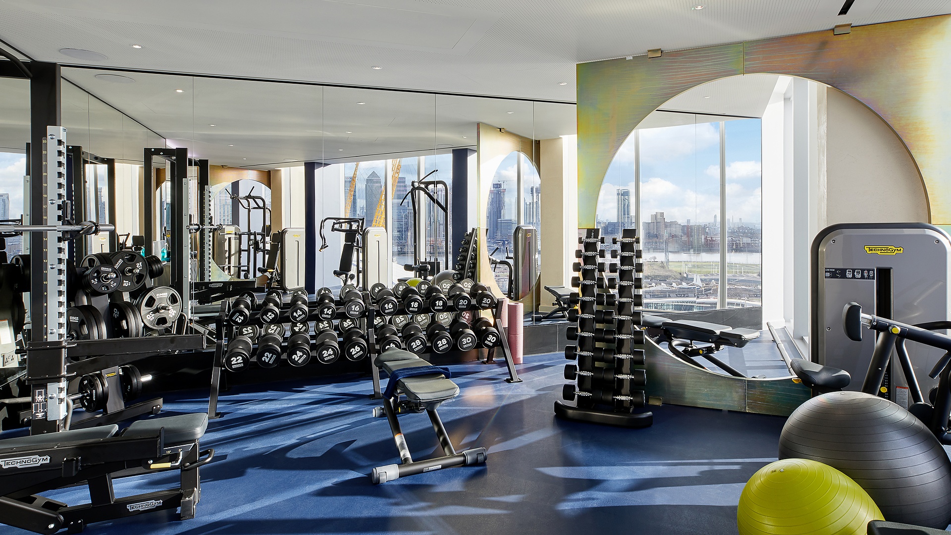 Apartments to Rent by Greenwich Peninsula at Upper Riverside, Greenwich, SE10, gym