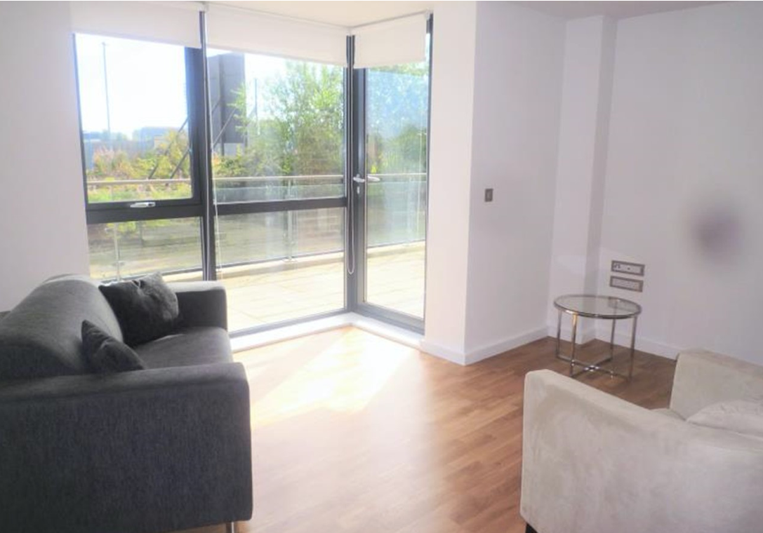 Apartments to Rent by Northern Group at Flint Glass Wharf, Manchester, M4, living area