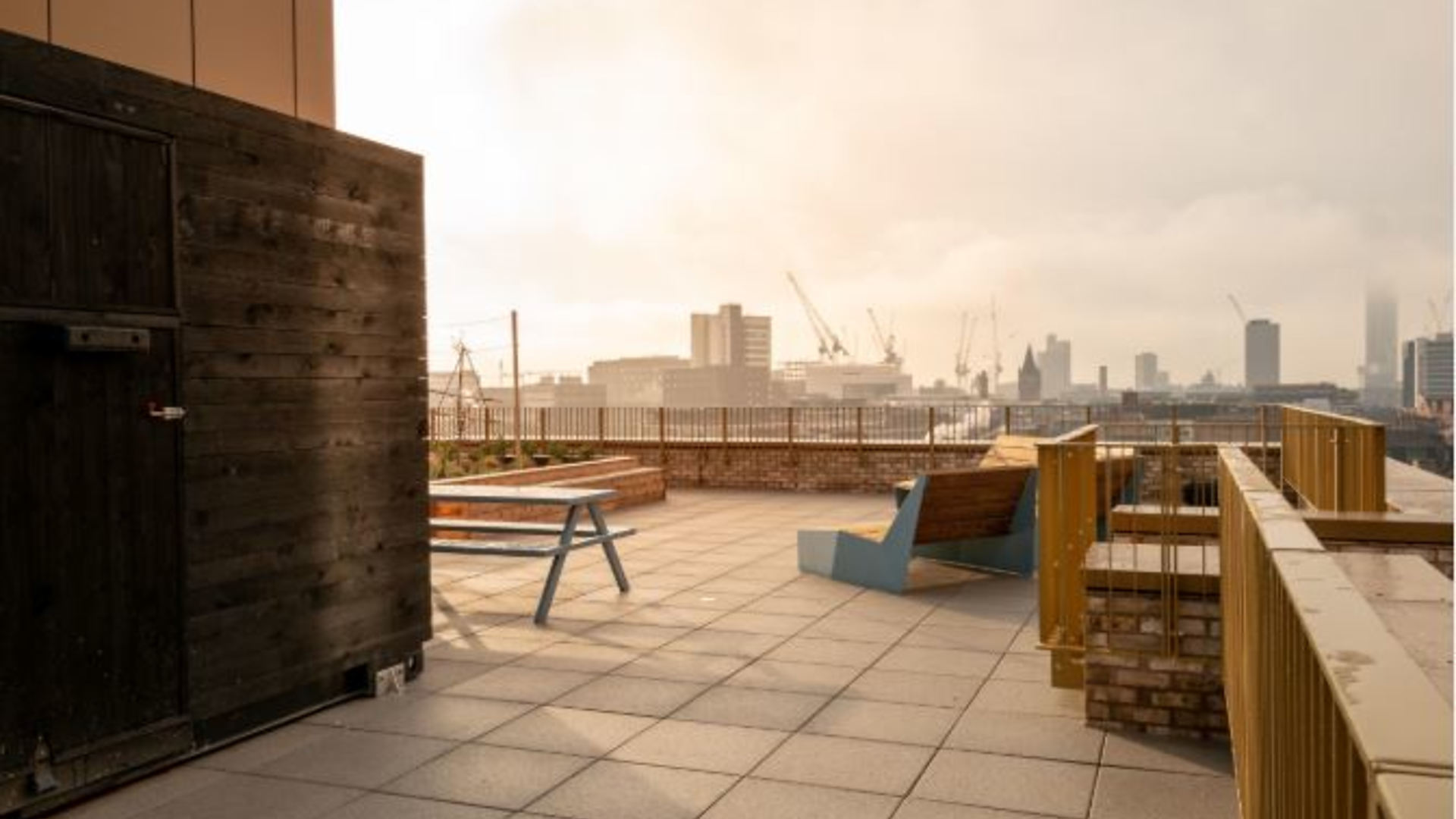 Apartments to Rent by Savills at The Astley, Manchester, M1, rooftop terrace