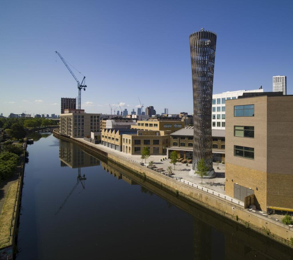 Houses and Apartments to Rent by JLL at Sugar House Island, Newham, E15, building panoramic