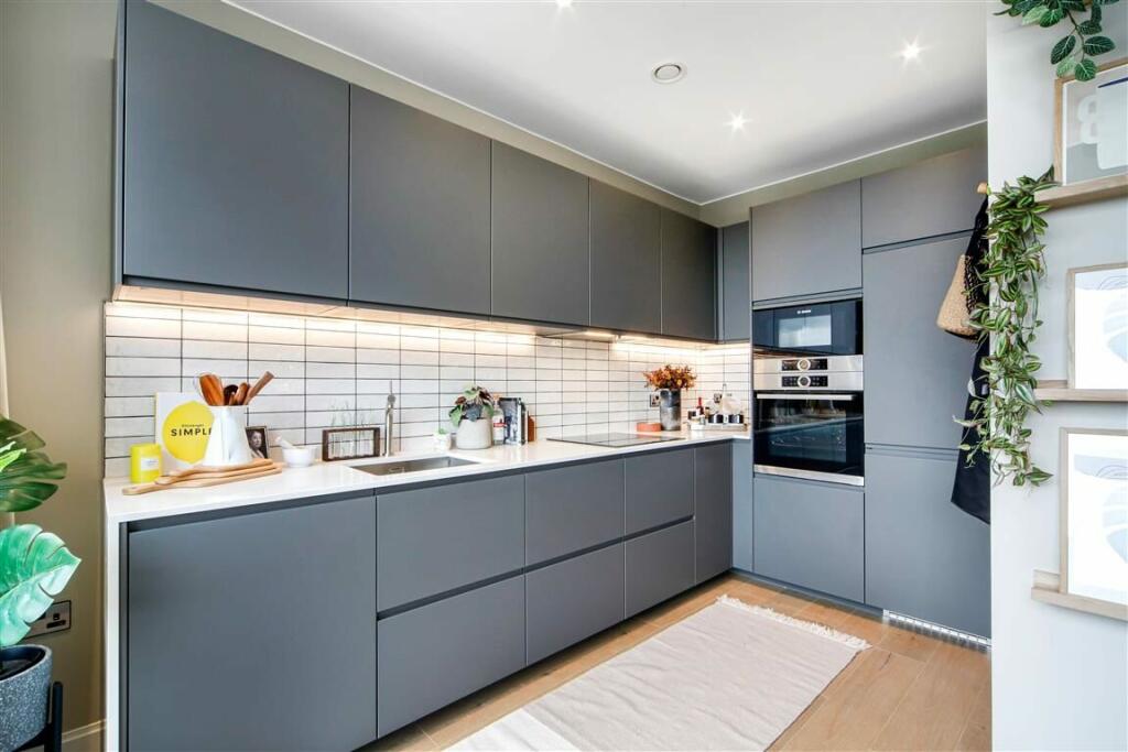 Houses and Apartments to Rent by JLL at Sugar House Island, Newham, E15, kitchen