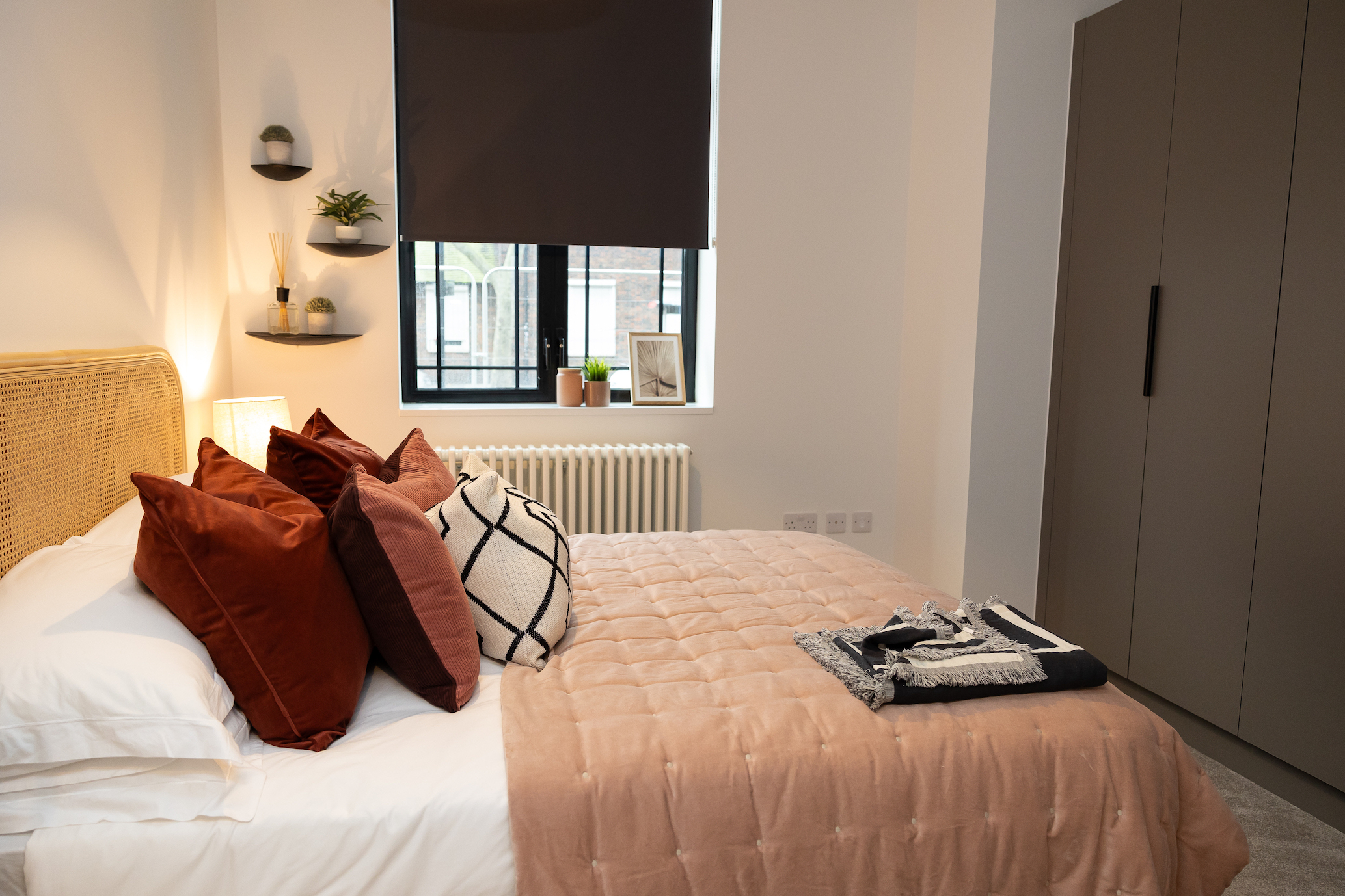 Apartments to Rent by Populo Living at The Didsbury, Newham, E6, bedroom