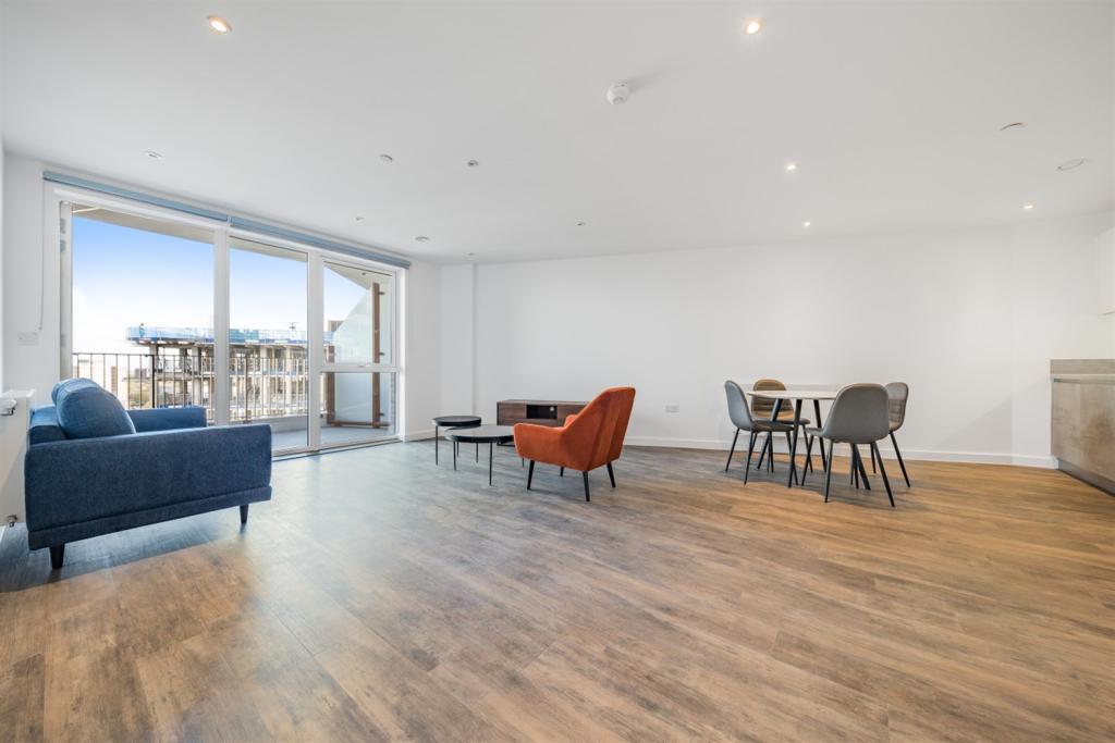 Apartments to Rent by Simple Life London in Fresh Wharf, Barking, IG11, The Mallard living dining area