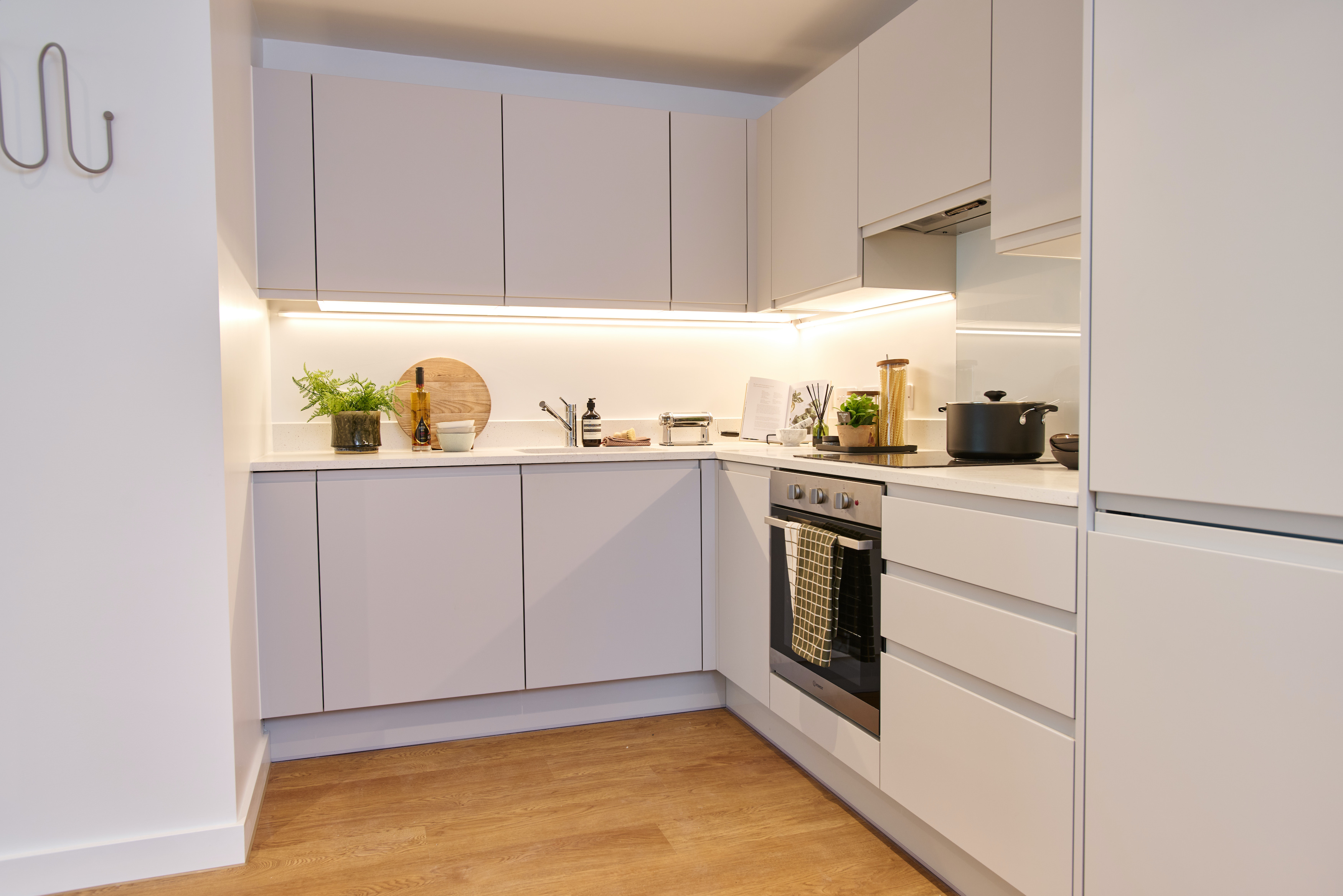 Apartments to Rent by Apo at Apo at The Holloway, Birmingham, B1, kitchen