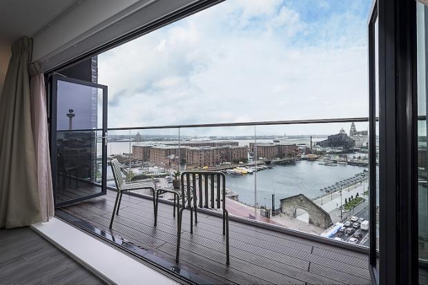 Apartments to Rent by Savills at The Cargo, Liverpool, L1, private balcony