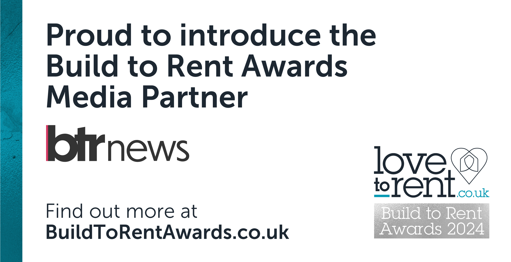 Media partner announced for Build to Rent Awards