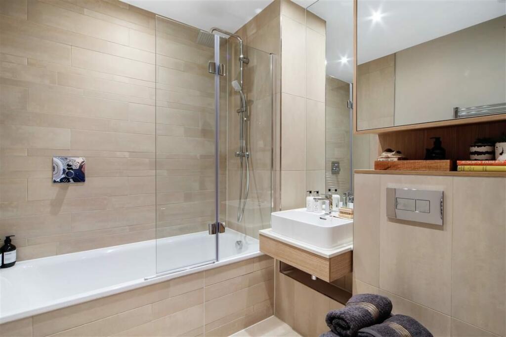 Houses and Apartments to Rent by JLL at Sugar House Island, Newham, E15, bathroom