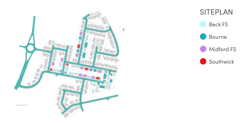 Houses to Rent by Simple Life in Hartshead View, Oldham, Greater Manchester, OL8, site plan