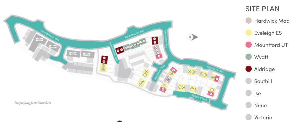 Houses and Apartments to Rent by Simple Life in Staton Cross, Wellingborough, NN8, site plan