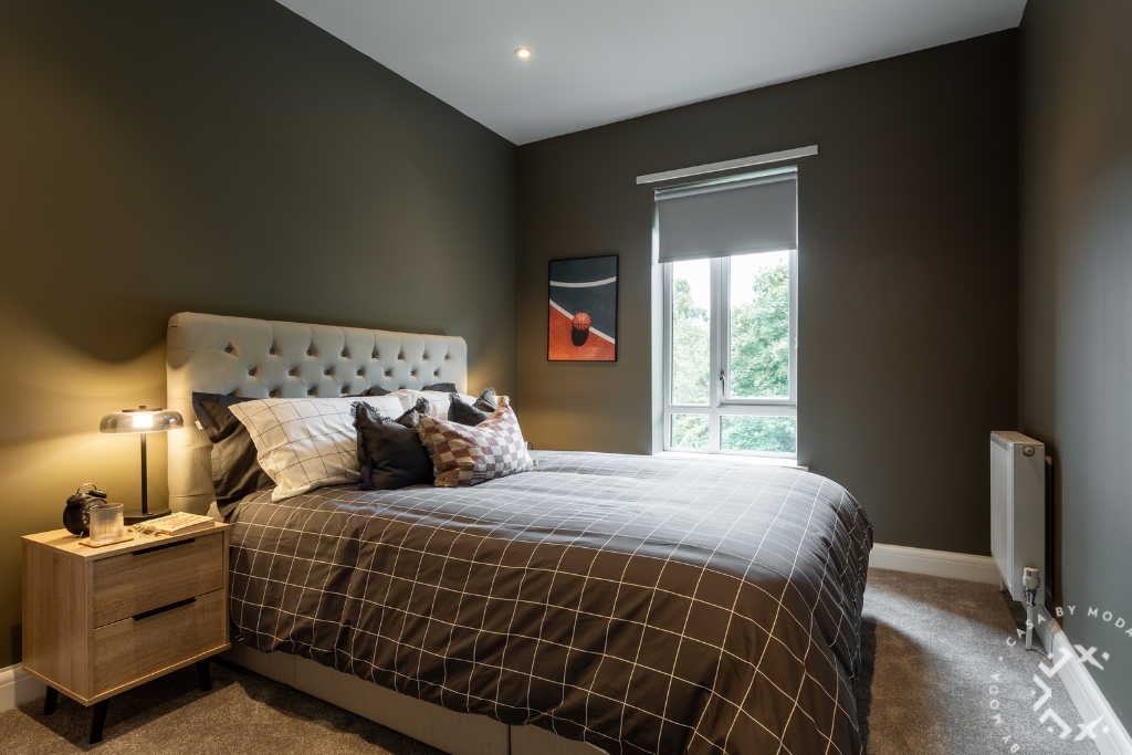 Apartments and Houses to Rent by Casa at Moda at Casa, Abbey Court, Leeds, LS5, bedroom