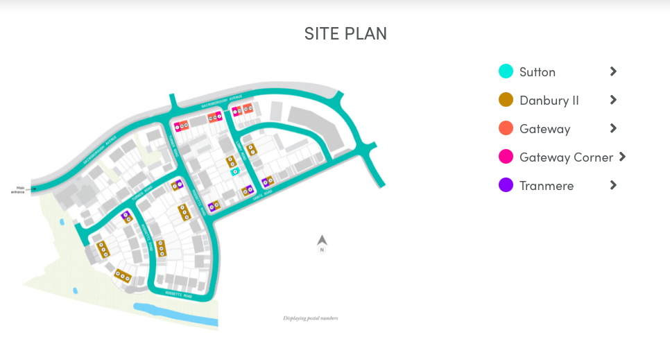 Houses to Rent by Simple Life in Beaufort Park, Bristol, BS10, site plan