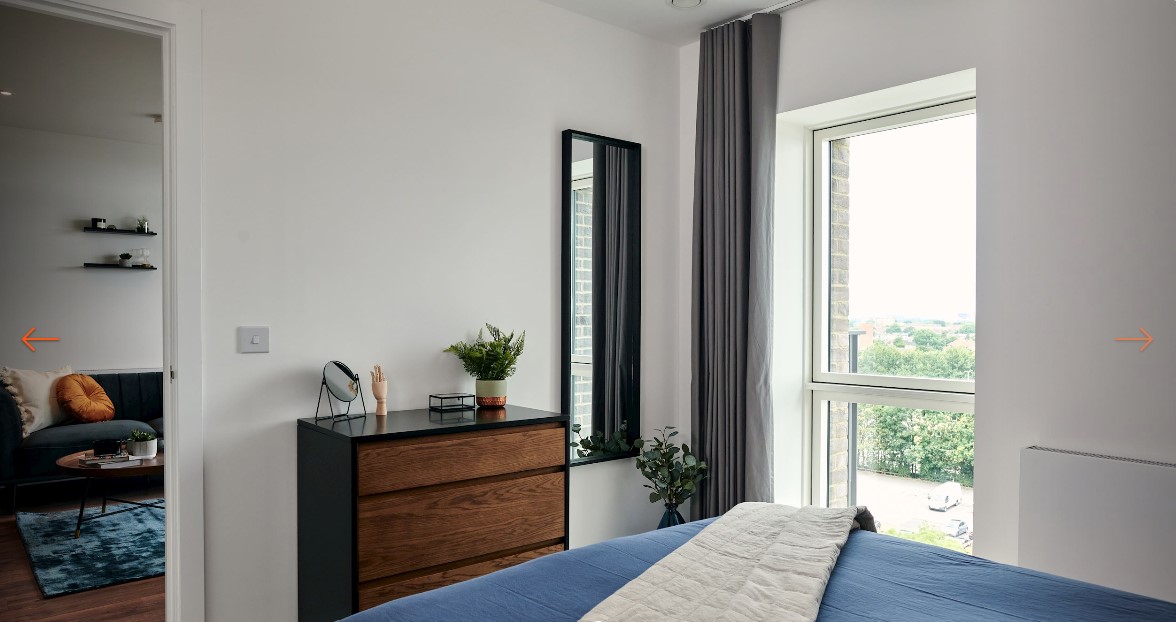 Apartment APO Group Barking London Bedroom 1