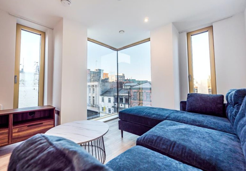 Apartments to Rent by Northern Group at The Quarters, Manchester, M1, living area