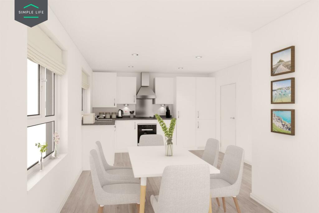 Houses by Simple Life to Rent, The Yew, 4 bedroom house, kitchen dining area