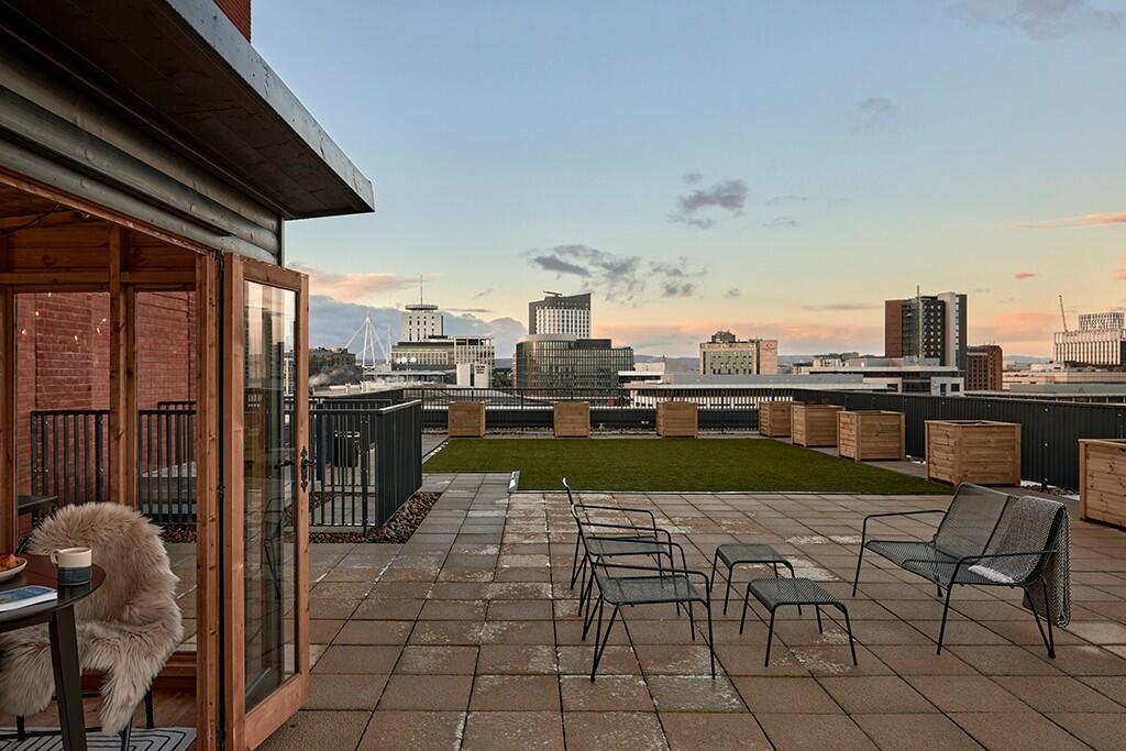 Apartments to Rent by Platform_ at Platform_Cardiff, Cardiff, CF10, private roof terrace