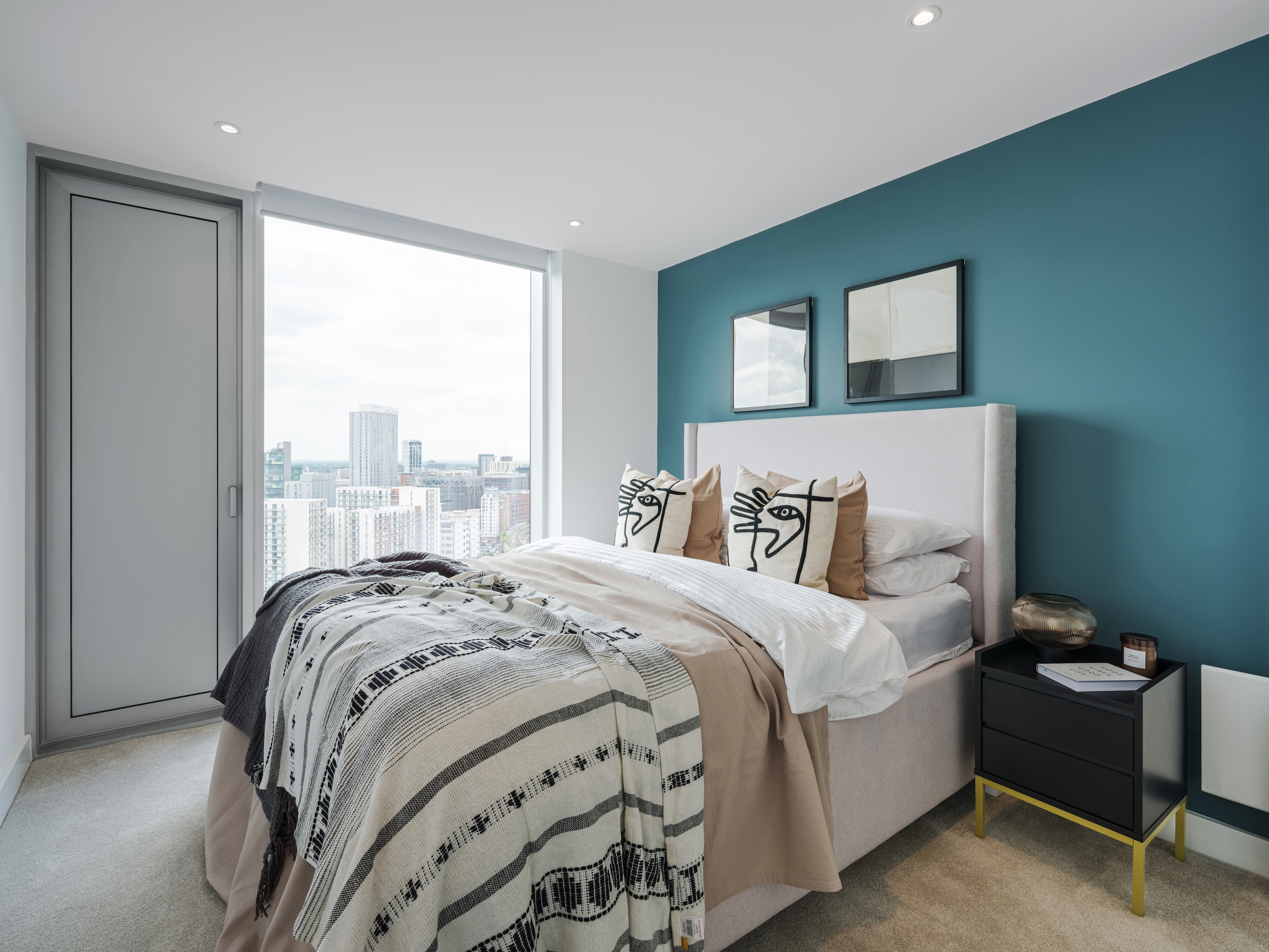 Apartments to Rent by Cortland in Cortland at Colliers Yard, Salford, M3, bedroom