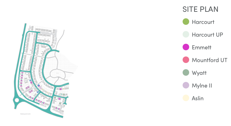 Houses to Rent by Simple Life in Pleasley View, Shirebrook, Mansfield, NG20, site plan