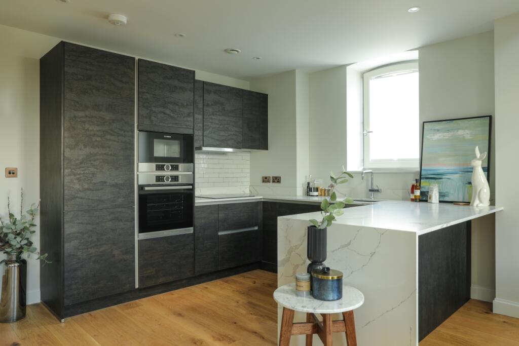 Houses and Apartments to Rent by JLL at Sugar House Island, Newham, E15, kitchen