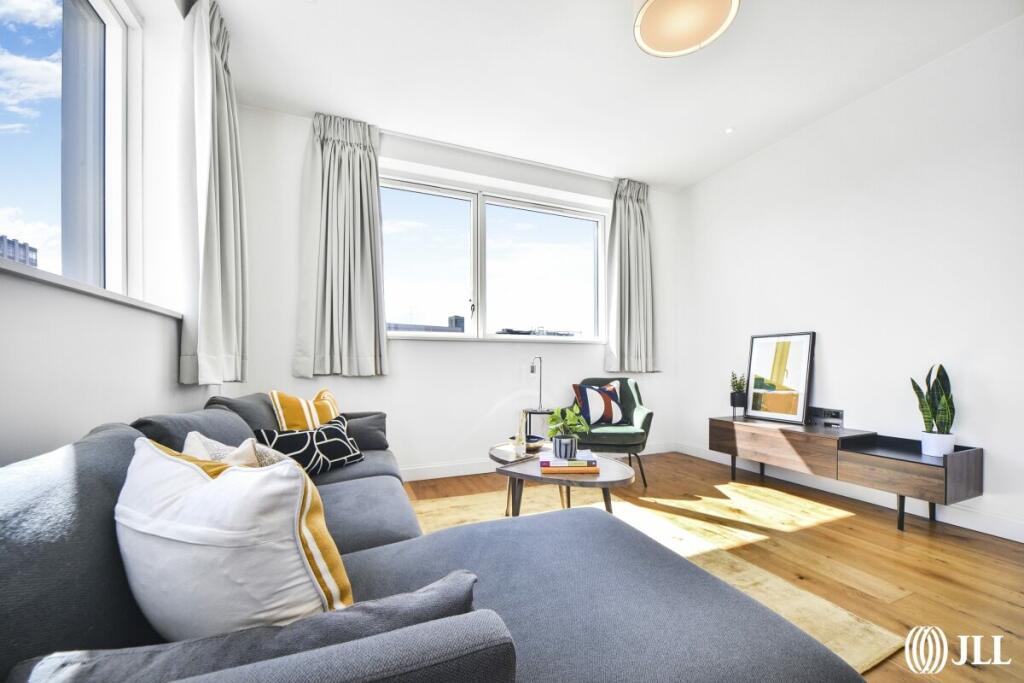 Houses and Apartments to Rent by JLL at Sugar House Island, Newham, E15, living area