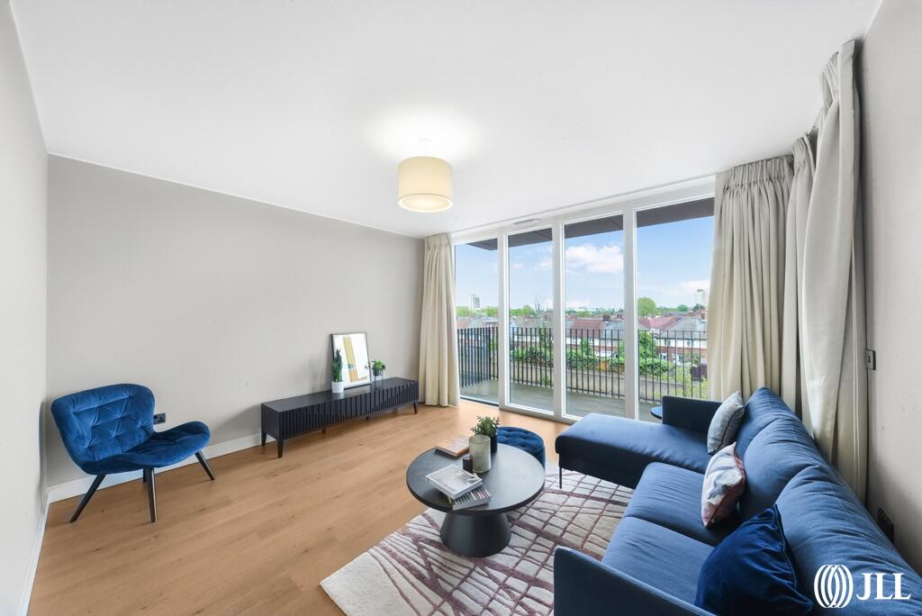 Houses and Apartments to Rent by JLL at Sugar House Island, Newham, E15, living area