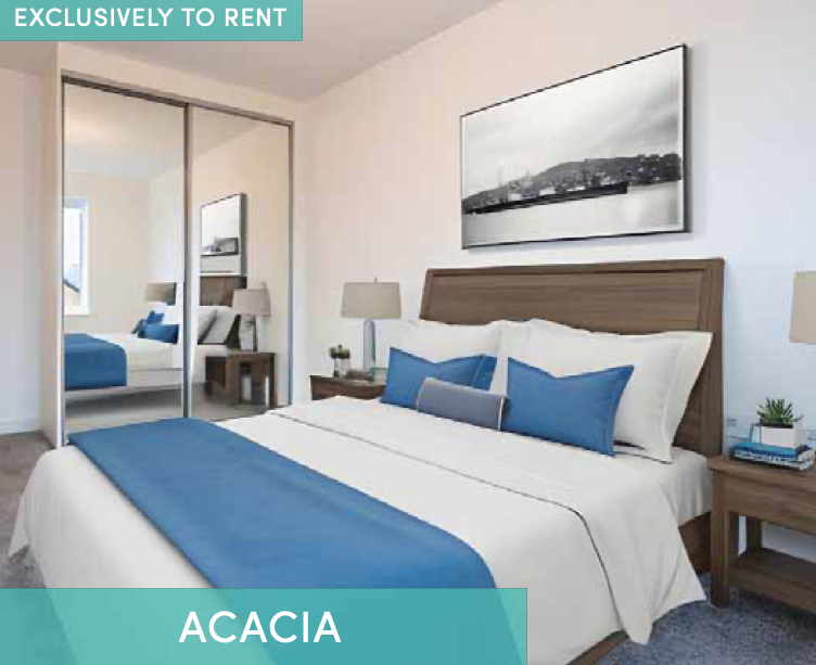 Houses and Apartments to Rent by Simple Life in The Gateway, Ardwick, Greater Manchester, M12, The Acacia bedroom