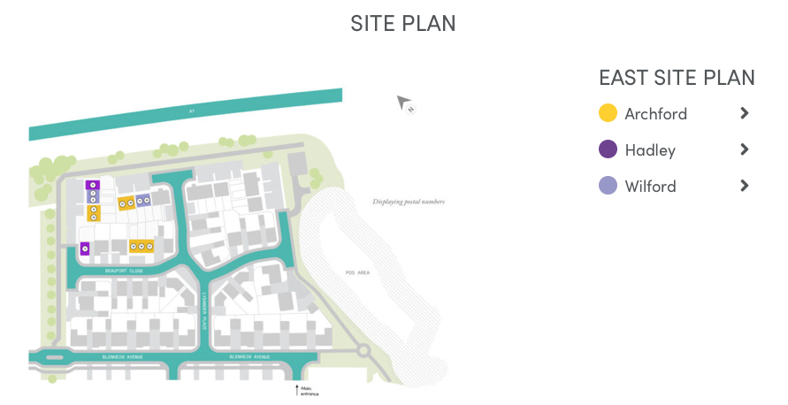 Houses to Rent by Simple Life in Fernwood Village, Fernwood, Newark-on-Trent NG24, site plan