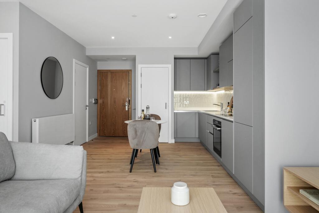 Apartment Get Living East Village London Stratford Kitchen Living Dining Area 2