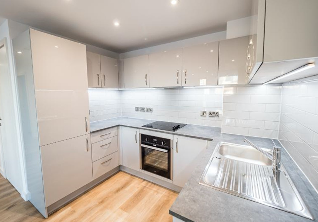 Apartments to Rent by Northern Group at The Quarters, Manchester, M1, kitchen