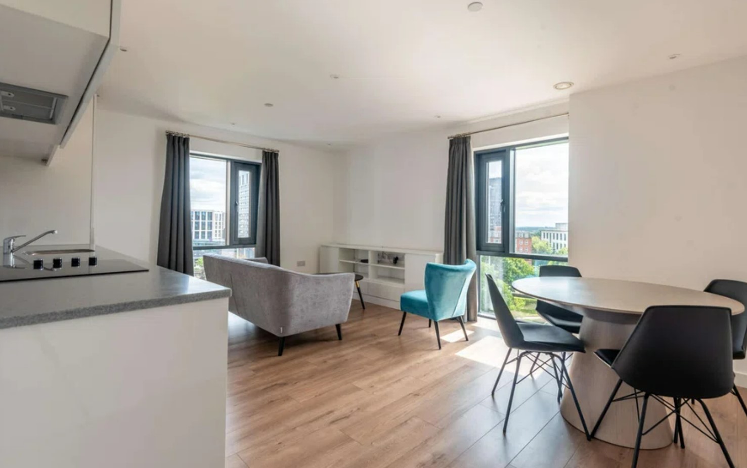 Apartment Way Of Life The Lansdowne Birmingham Kitchen Dining Living Area 1