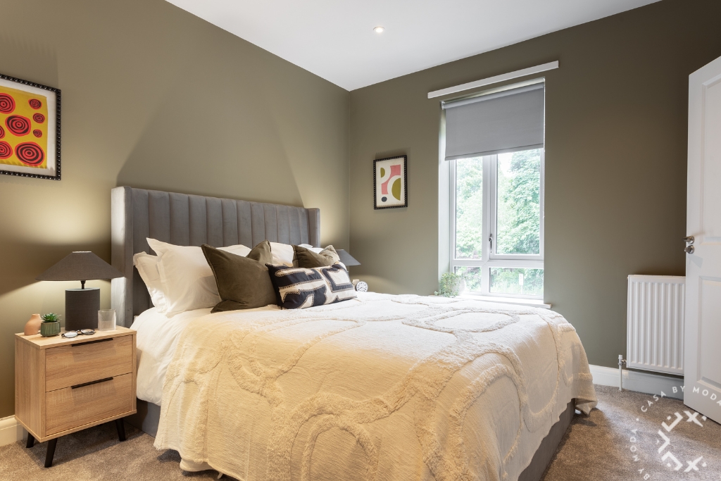 Apartments and Houses to Rent by Casa at Moda at Casa, Abbey Court, Leeds, LS5, bedroom