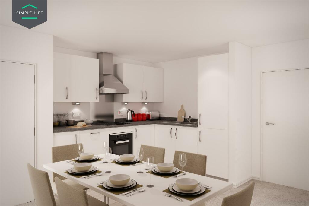 Apartments by Simple Life to Rent, The Newton, 3 bedroom apartment, kitchen dining area