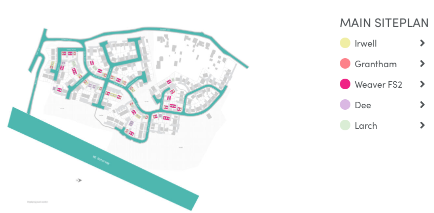 Houses to Rent by Simple Life in Isleport Grove, Highbridge, Somerset, TA9, site plan