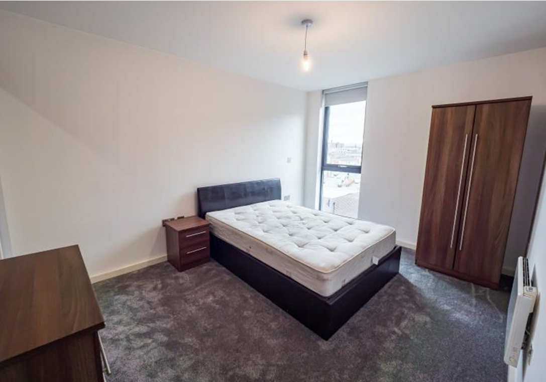 Apartments to Rent by Northern Group at Flint Glass Wharf, Manchester, M4, bedroom