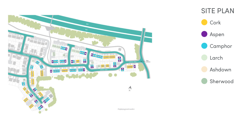 Houses and Apartments to Rent by Simple Life in The Fairways, Salford, Greater Manchester, BL4, site plan