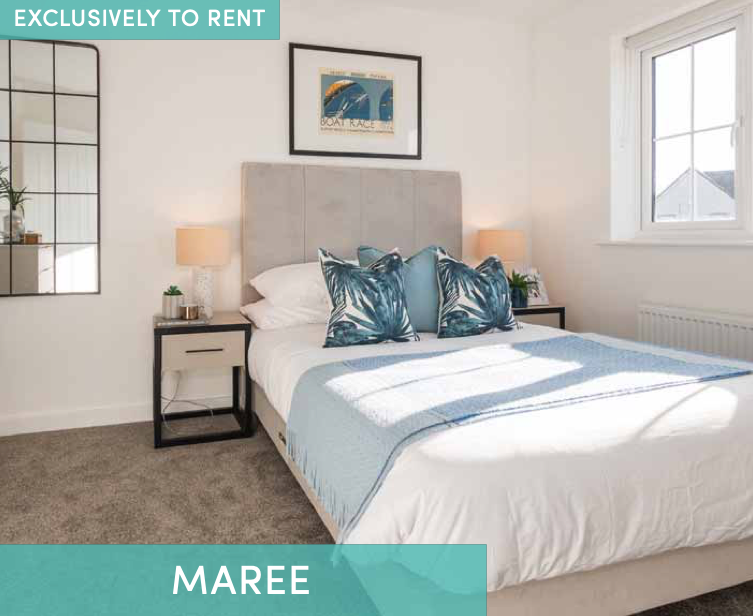 Houses and Apartments to Rent by Simple Life in Albion Place, Salford, Greater Manchester, M6, The Maree bedroom