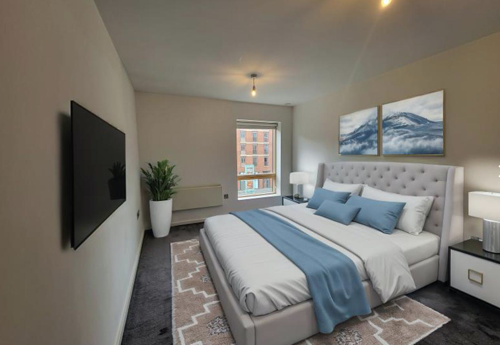 Apartments to Rent by Northern Group at Ice Plant, Manchester, M4, bedroom