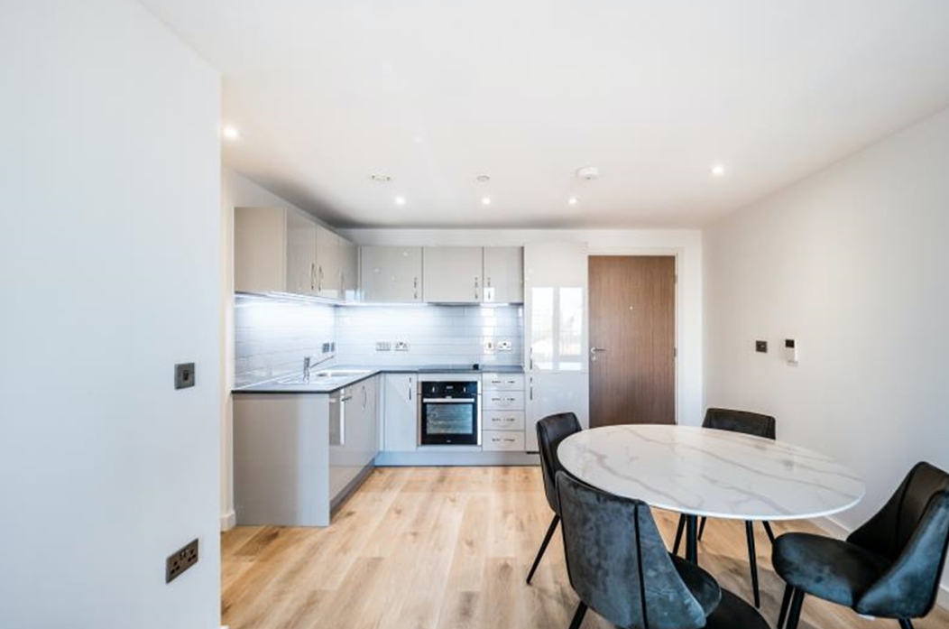 Apartments to Rent by Northern Group at The Quarters, Manchester, M1, kitchen dining area