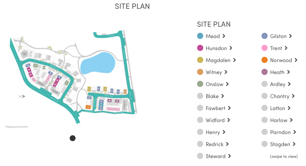 Houses and Apartments to Rent by Simple Life in Base at Newhall II, Harlow, Essex, CM17, site plan