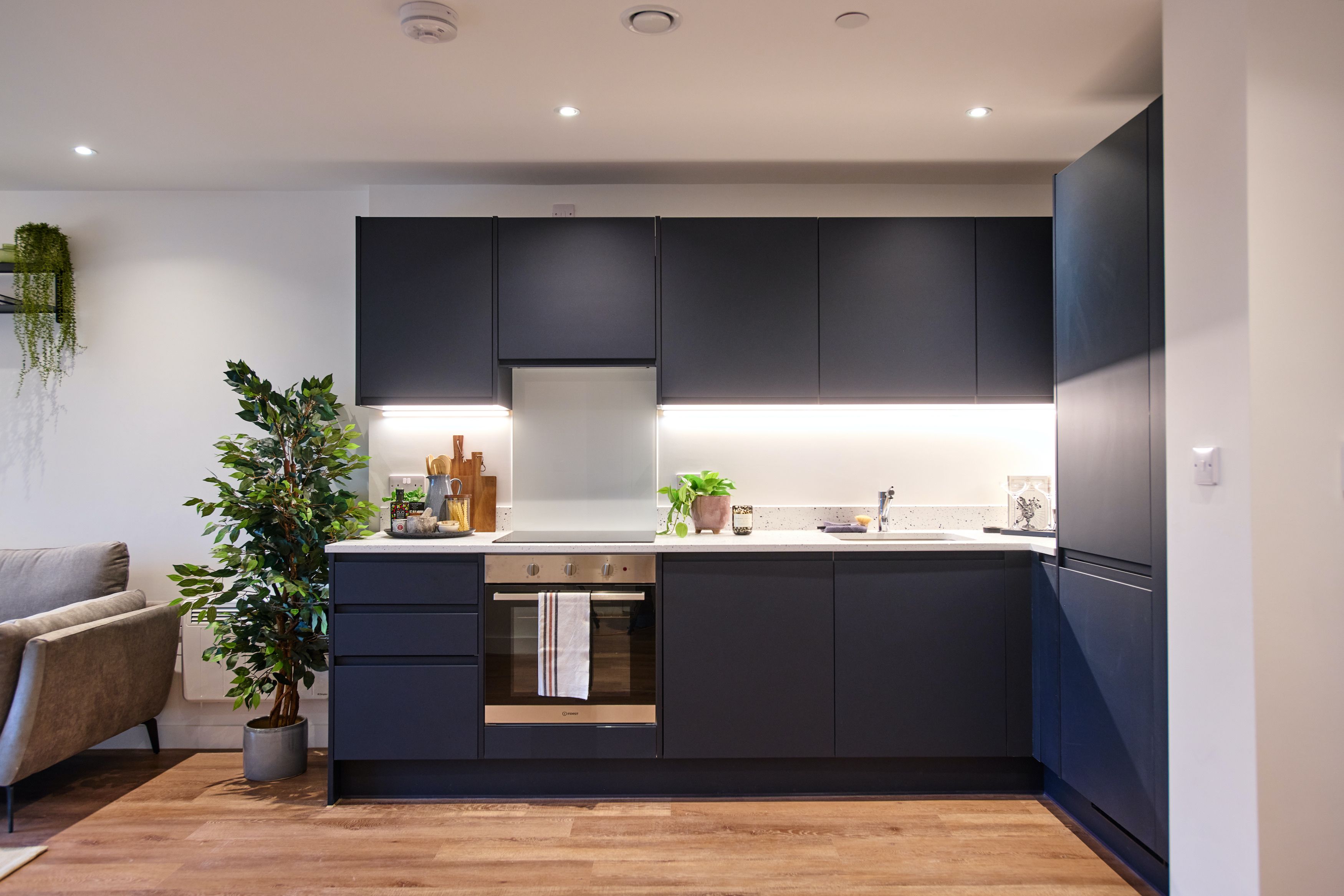 Apartments to Rent by Apo at Apo at The Holloway, Birmingham, B1, kitchen