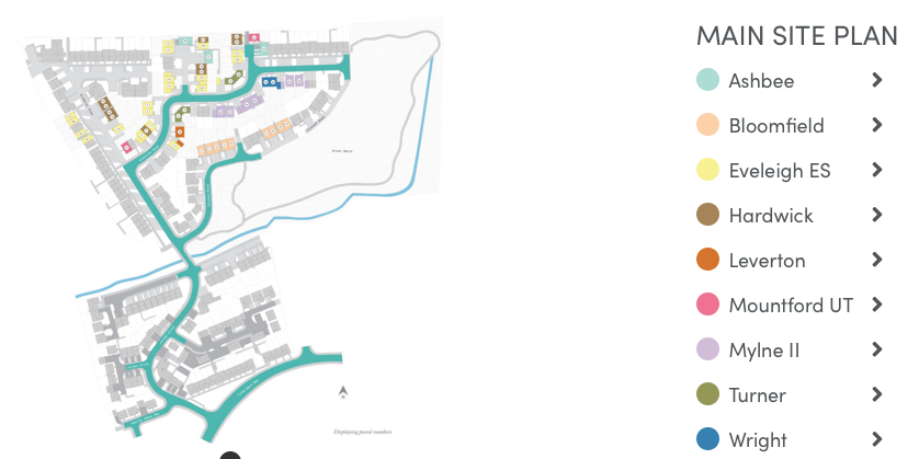 Houses to Rent by Simple Life in Tithe Barn, Monkerton, Devon, EX1, site plan