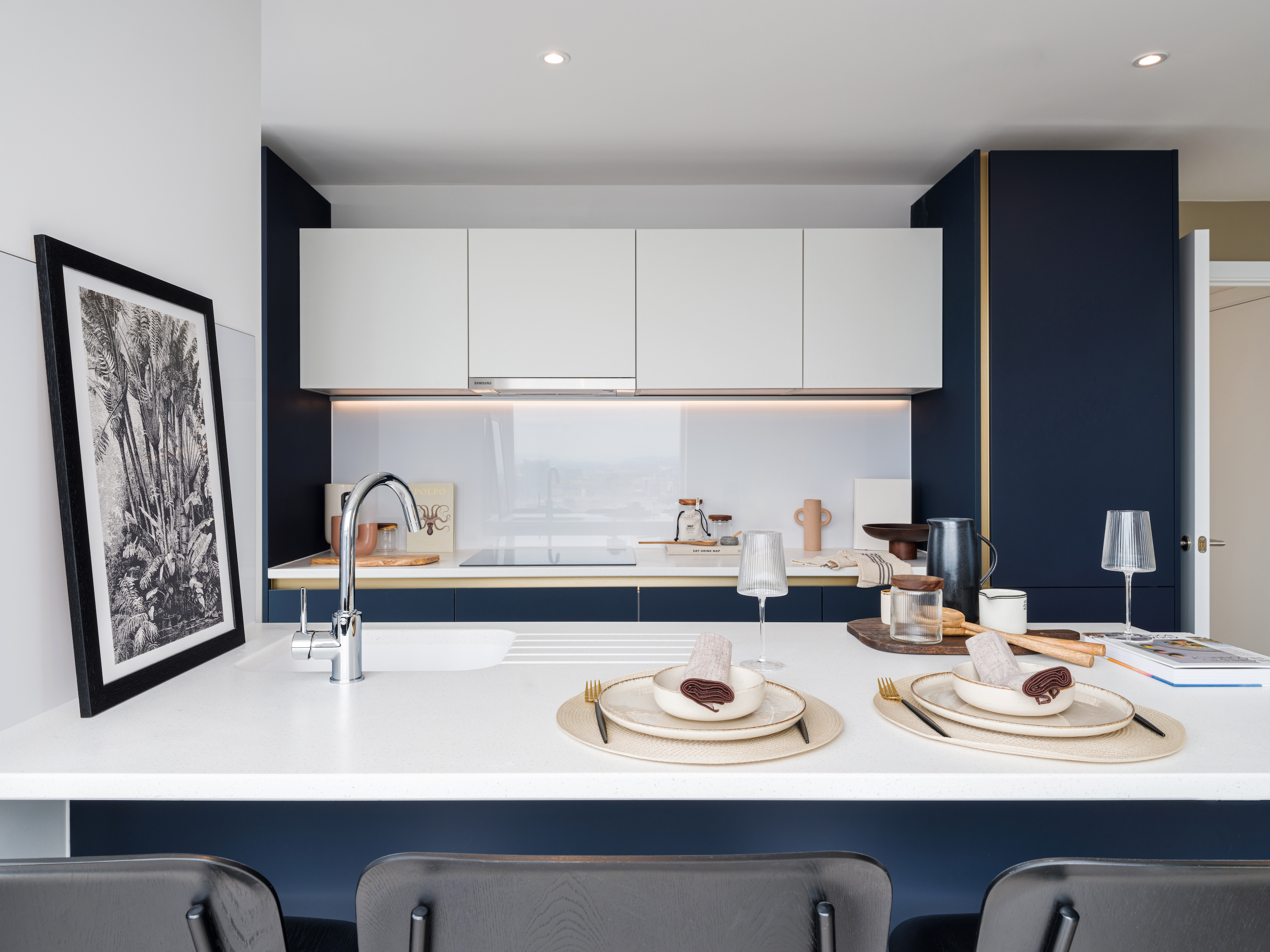 Apartments to Rent by Cortland in Cortland at Colliers Yard, Salford, M3, kitchen