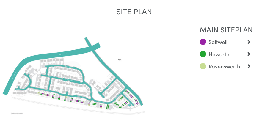 Houses to Rent by Simple Life in Freight Village, Gateshead, NE8, site plan
