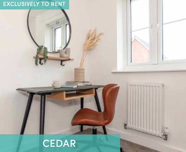 Houses and Apartments to Rent by Simple Life in The Gateway, Ardwick, Greater Manchester, M12, The Cedar home office space